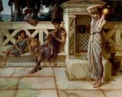 威廉 霍姆斯 沙利文 : The Flute Player The Gentle Music Of A By Gone Age